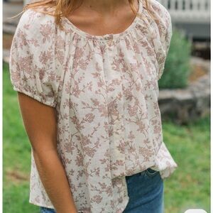 Neuflora Floral Print Blouse